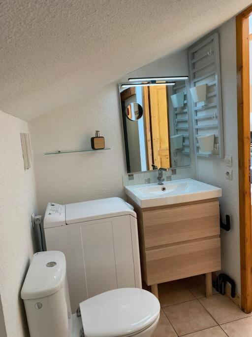 Appartement Vue Piste De Ski Praz-sur-Arly Exteriér fotografie